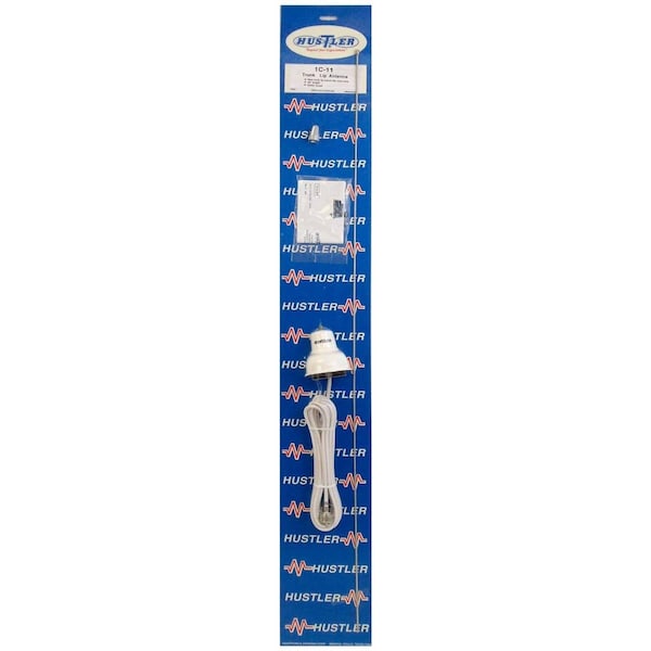 Hustler Trunk Lip Mount CB Antenna Kit - 1 Piece IC11-W - main